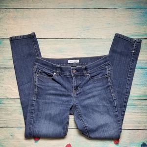 White House Black Market  Noir skinny leg …